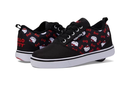 Кроссовки Heelys Pro 20 Hello Kitty, черно-бело-красные