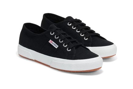 Унисекс кеды Superga 2750 COTU Classic, черно-белые
