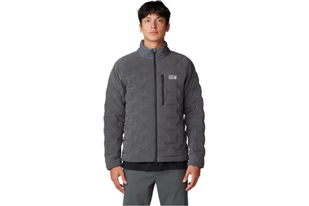 Мужская куртка Mountain Hardwear StretchDown, тёмно-серая