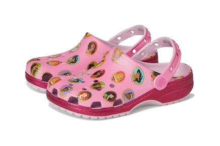 Детские сабо Crocs Kids Disney Princess Clog, разноцветные
