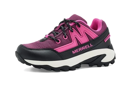 Детские кроссовки Merrell Kids Moab FST, ягодно-черные
