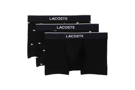 Трусы Lacoste 3-pack Printed Stretch Trunks