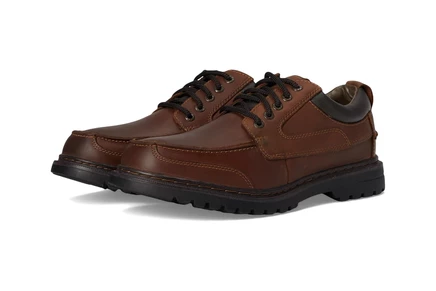 Мужские оксфорды Dockers Overton кожаные, красно-коричневые
