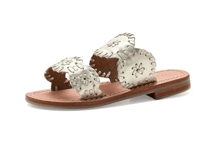 Сандалии Jack Rogers Kids Girls Lauren Flat Sandals (Little Kid/Big Kid)
