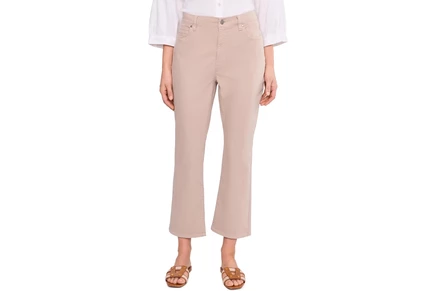Брюки Eileen Fisher Garment Dyed Cotton Stretch Denim Ankle Kick Jeans