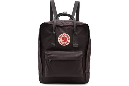 Унисекс рюкзак Fjallraven Kanken, черно-коричневый