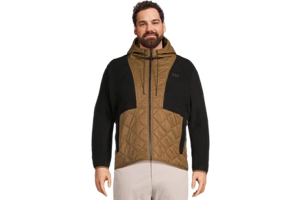 Мужская гибридная куртка Helly Hansen Stowe, коричневая