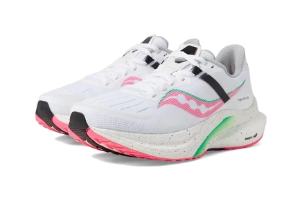 Женские кроссовки Saucony Tempus white/vizi pink