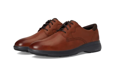 Мужские кеды Rockport Noah Plain Toe, коричневые