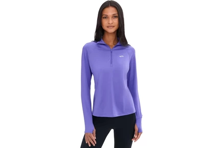 Женский свитшот Brooks Dash 1/2 Zip 3.0