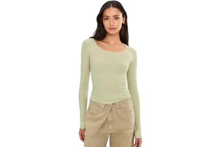 Лонгслив Free People Love Letter Long Sleeve
