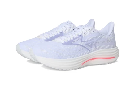 Женские кроссовки Mizuno Wave Rider 29, бело-голубые