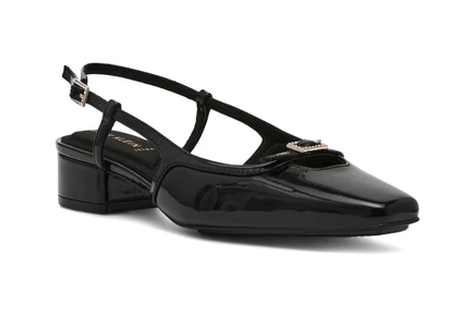 Женские туфли с ремешком Anne Klein Natalie, черный лак