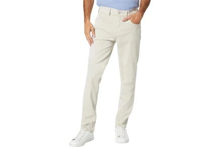 Джинсы Hudson Jeans Blake Slim Straight Zip Fly in Light Ash