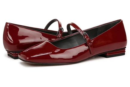 Женские балетки Franco Sarto Tinsley, красные лаковые