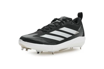 Женские бутсы Adidas adiZero Instinct, черно-белые/серебристые