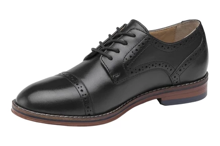 Детские оксфорды Johnston & Murphy Kids Conard, черные