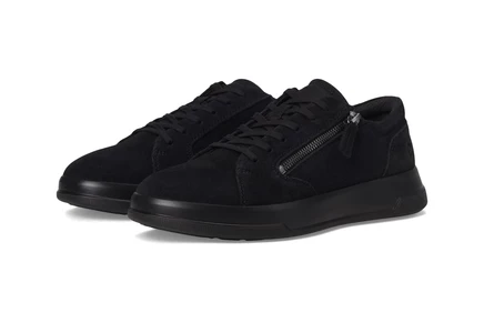 Женские кроссовки Ecco Move Zip Lace, черно-бежевые