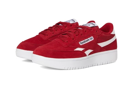 Женские кеды Reebok Club C Double Revenge, красные