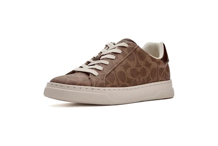 Женские кроссовки Coach High Line Signature, коричневые