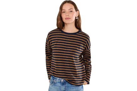 Топ Madewell Easy Long Sleeve Tee