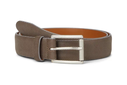 Ремень Johnston & Murphy Brushed Micro Check