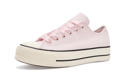 Женские кеды Converse Chuck Taylor Lift, розово-бело-черные