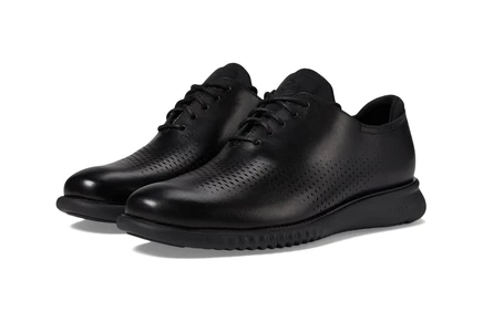 Cole Haan 2.Zerogrand Laser Wing Tip Oxford Lined black leather/black