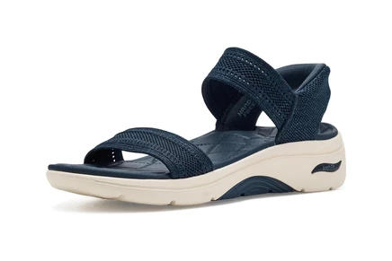 Сандалии SKECHERS Performance On-The-Go Hands Free Slip-ins GO Walk Arch Fit 2.0 Sandals Shiny Knit