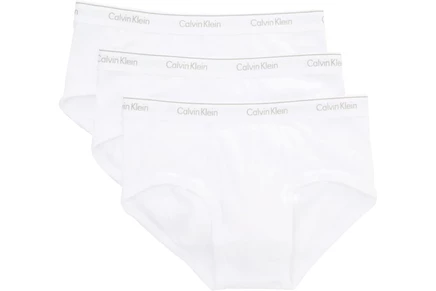 Мужские слипы Calvin Klein Underwear Cotton Classics, белые, 3 шт.