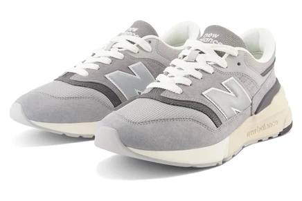 Унисекс кроссовки New Balance 997R замша, тёмно‑серые