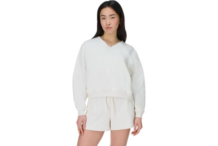 Женский свитшот Sweaty Betty Revive Crop V-neck