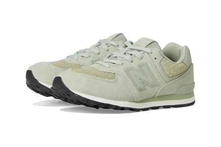 New Balance Kids 574 (Big Kid) garter snake/garter snake