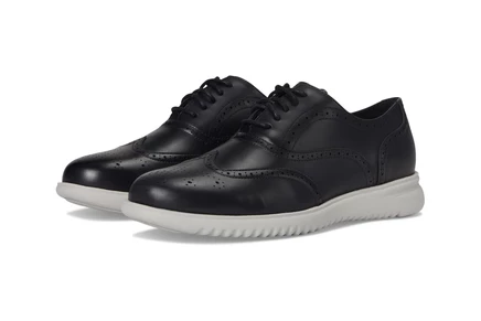 Мужские оксфорды Kenneth Cole Nio Wing, кожаные, черные