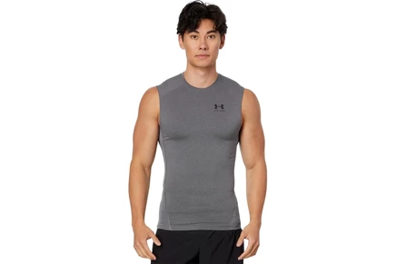 Мужская компрессионная майка Under Armour HeatGear, черная