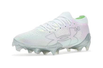 Мужские бутсы Under Armour Blur Pro, бело-серебристые