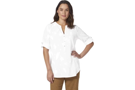 Royal Robbins Oasis Tunic II 3/4 Sleeve white