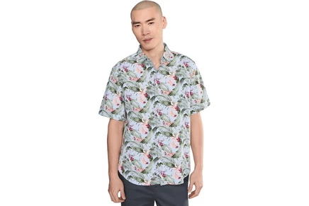 Мужская рубашка Tommy Bahama Nova Wave Blue Sky Vines