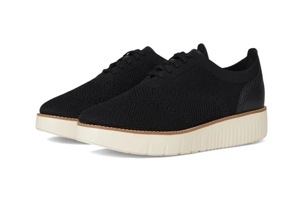 Женские оксфорды Cole Haan Grand City Platform, чёрно‑айвори