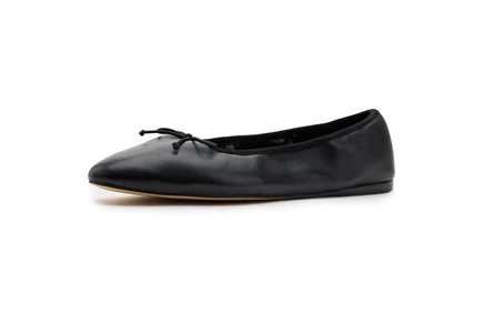 Женские балетки Marc Fisher LTD Amellie из кожи, черные