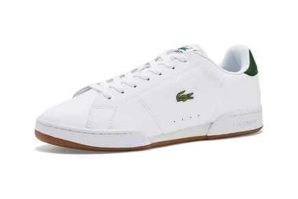 Lacoste Carnaby Cup Leather Sneakers white/dark green