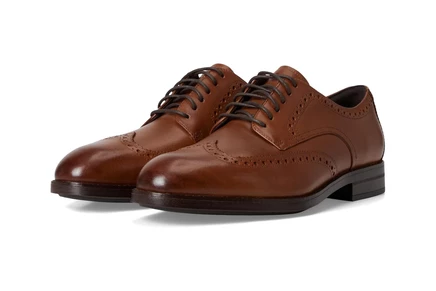 Мужские оксфорды Cole Haan Harmon Grand Wingtip, коричневые