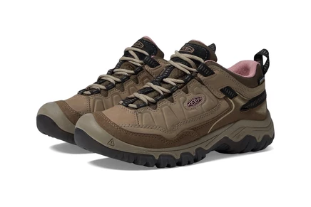 Женские туристические ботинки Keen Targhee 4 Low, коричнево-розовые