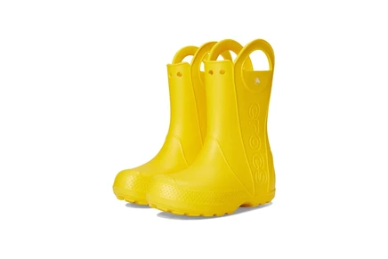 Детские резиновые сапоги Crocs Kids Handle It, желтые