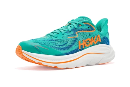 Детские кроссовки HOKA Clifton 10, ночной синий/аква