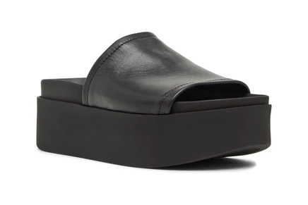 Женские сандалии Steve Madden Arwen кожаные, черные