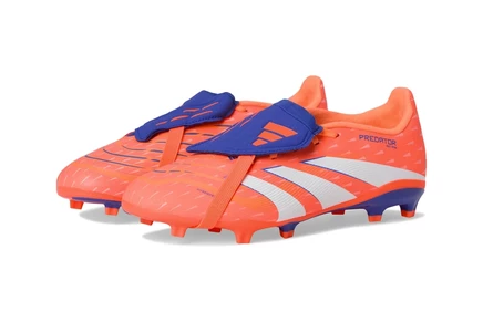 Детские бутсы adidas Predator, коралловый/белый/оранжевый