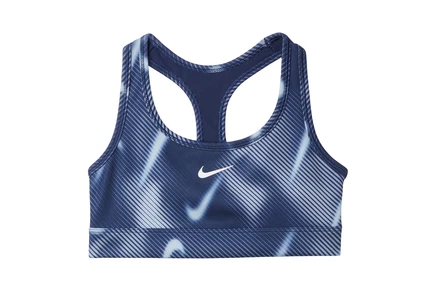 Nike Kids Pro Swoosh Sports Bra (Little Kid/Big Kid) midnight navy
