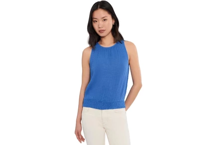 Женская футболка Michael Stars Janelle Tie Neck Tank