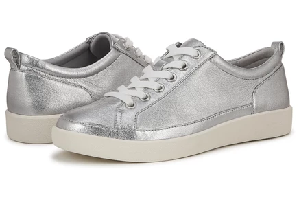 silver leather